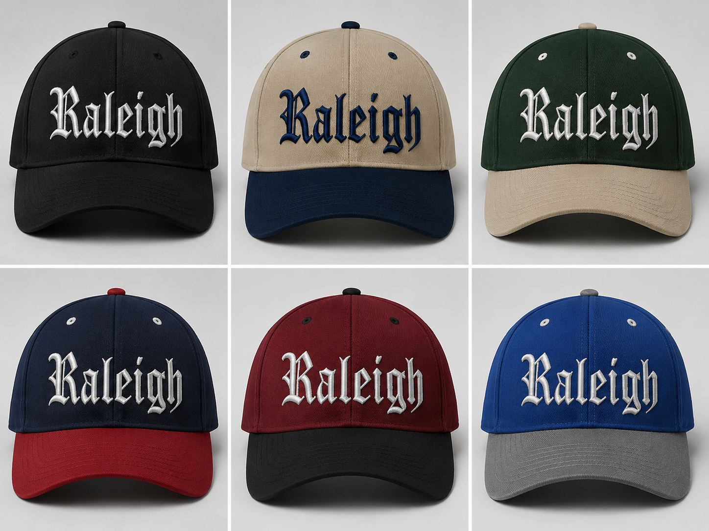 multipule colors hat